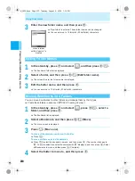 Предварительный просмотр 272 страницы Docomo mova SH506iC Manual