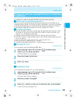 Предварительный просмотр 287 страницы Docomo mova SH506iC Manual