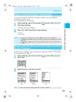 Предварительный просмотр 289 страницы Docomo mova SH506iC Manual