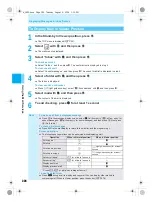 Предварительный просмотр 328 страницы Docomo mova SH506iC Manual