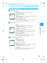 Предварительный просмотр 329 страницы Docomo mova SH506iC Manual