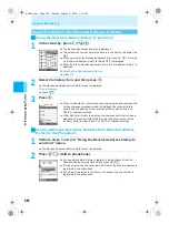 Предварительный просмотр 344 страницы Docomo mova SH506iC Manual