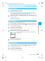 Предварительный просмотр 371 страницы Docomo mova SH506iC Manual