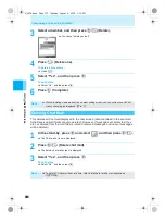 Предварительный просмотр 372 страницы Docomo mova SH506iC Manual