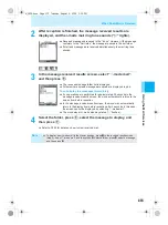 Предварительный просмотр 377 страницы Docomo mova SH506iC Manual