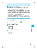 Предварительный просмотр 393 страницы Docomo mova SH506iC Manual