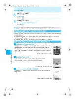 Предварительный просмотр 398 страницы Docomo mova SH506iC Manual