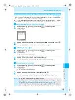 Предварительный просмотр 421 страницы Docomo mova SH506iC Manual