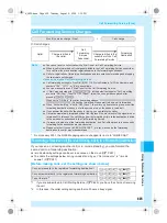 Предварительный просмотр 427 страницы Docomo mova SH506iC Manual