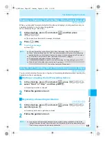 Предварительный просмотр 429 страницы Docomo mova SH506iC Manual