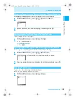 Предварительный просмотр 465 страницы Docomo mova SH506iC Manual