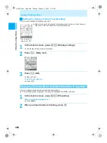 Предварительный просмотр 468 страницы Docomo mova SH506iC Manual