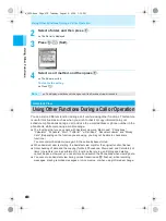 Предварительный просмотр 480 страницы Docomo mova SH506iC Manual