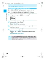 Предварительный просмотр 484 страницы Docomo mova SH506iC Manual