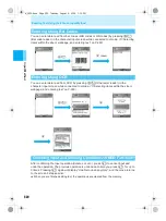 Предварительный просмотр 522 страницы Docomo mova SH506iC Manual