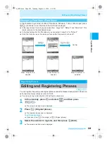 Предварительный просмотр 523 страницы Docomo mova SH506iC Manual