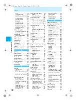 Предварительный просмотр 580 страницы Docomo mova SH506iC Manual