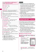 Предварительный просмотр 56 страницы Docomo N-03A Instruction Manual