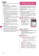 Предварительный просмотр 220 страницы Docomo N-03A Instruction Manual