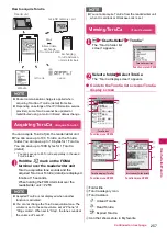 Предварительный просмотр 259 страницы Docomo N-03A Instruction Manual