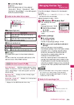 Предварительный просмотр 283 страницы Docomo N-03A Instruction Manual