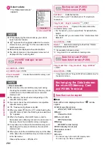 Предварительный просмотр 288 страницы Docomo N-03A Instruction Manual