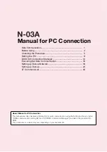 Предварительный просмотр 453 страницы Docomo N-03A Instruction Manual