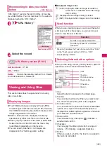 Предварительный просмотр 183 страницы Docomo N-04A Instruction Manual