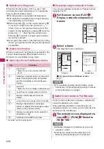 Предварительный просмотр 210 страницы Docomo N-04A Instruction Manual