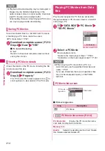 Предварительный просмотр 216 страницы Docomo N-04A Instruction Manual