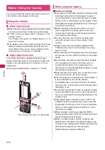 Предварительный просмотр 218 страницы Docomo N-04A Instruction Manual