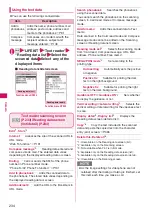 Предварительный просмотр 236 страницы Docomo N-04A Instruction Manual