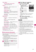 Предварительный просмотр 243 страницы Docomo N-04A Instruction Manual