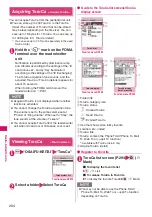 Предварительный просмотр 296 страницы Docomo N-04A Instruction Manual