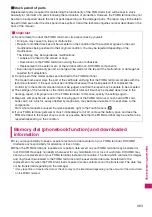 Предварительный просмотр 465 страницы Docomo N-04A Instruction Manual