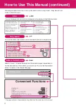 Preview for 4 page of Docomo N-09A Instruction Manual