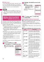 Preview for 60 page of Docomo N-09A Instruction Manual