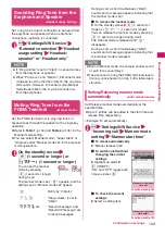 Preview for 105 page of Docomo N-09A Instruction Manual