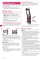 Preview for 218 page of Docomo N-09A Instruction Manual