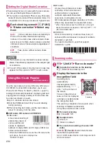 Preview for 232 page of Docomo N-09A Instruction Manual