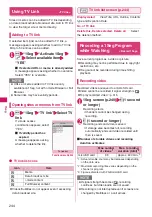 Preview for 246 page of Docomo N-09A Instruction Manual