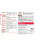 Preview for 60 page of Docomo P-01A Instruction Manual