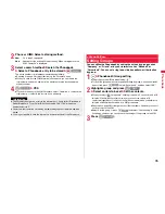 Preview for 99 page of Docomo P-01A Instruction Manual