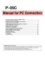 Preview for 124 page of Docomo P-05C Instruction Manual