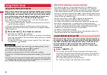 Preview for 72 page of Docomo P-07A Prime Series Instruction Manual