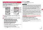 Preview for 151 page of Docomo P-07A Prime Series Instruction Manual