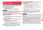 Preview for 419 page of Docomo P-07A Prime Series Instruction Manual