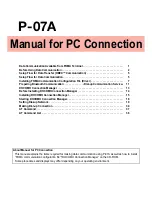 Preview for 565 page of Docomo P-07A Prime Series Instruction Manual