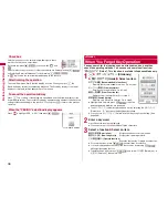 Предварительный просмотр 38 страницы Docomo P-09A Instruction Manual