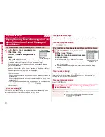 Предварительный просмотр 72 страницы Docomo P-09A Instruction Manual